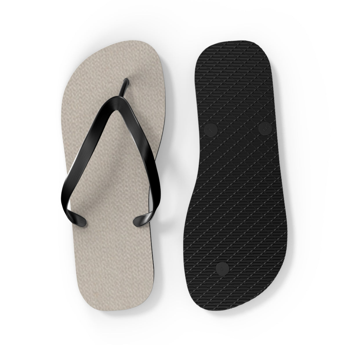 Tan Gray Flip Flops, Sandals Slides, Summer Footwear, Brand New