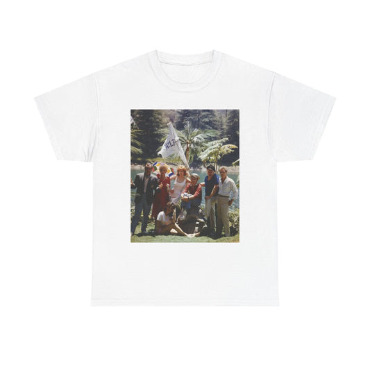 Gilligan's Island Cast Graphic T Shirt Vintage Tv Series Unisex Heavy Cotton Tee