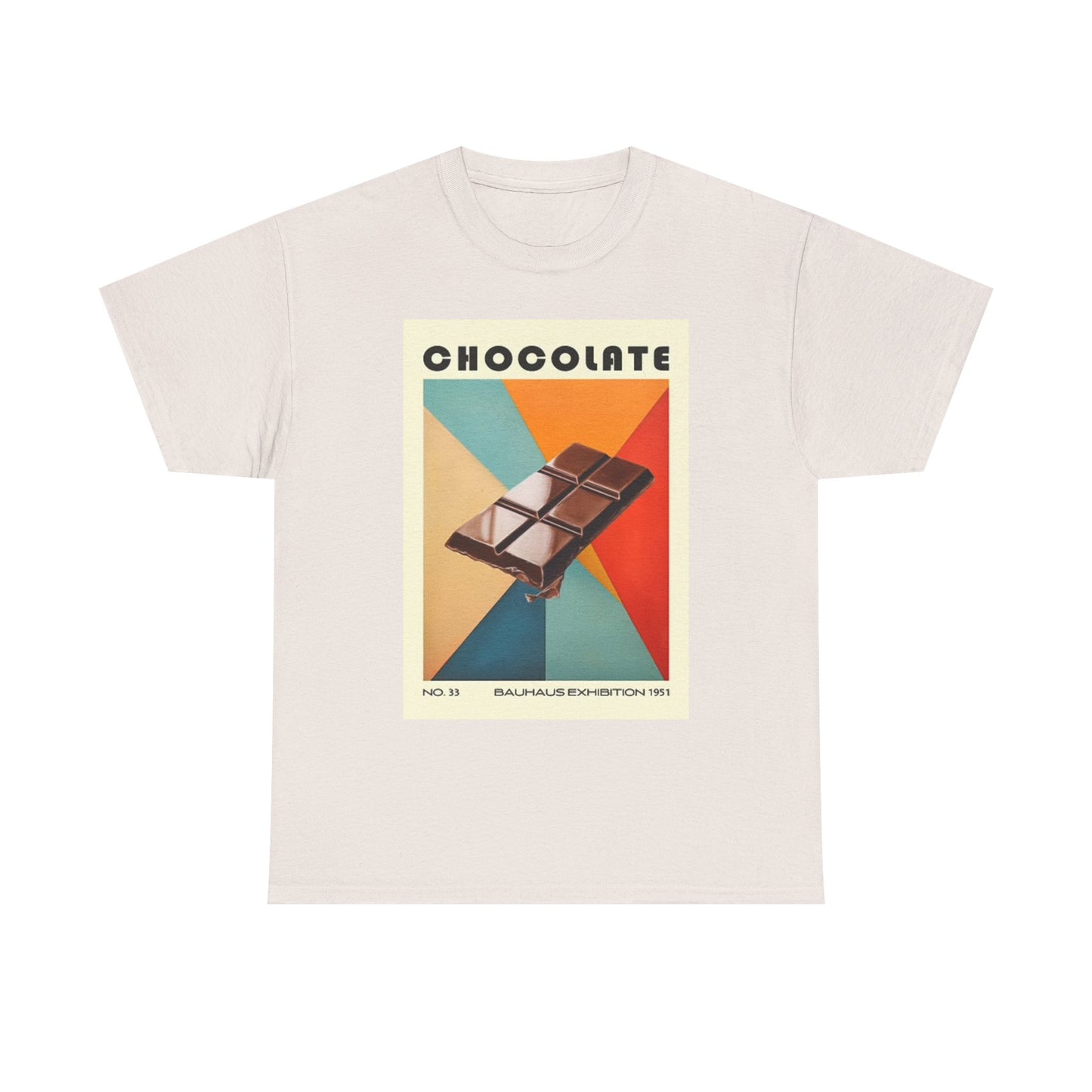 Chocolate Bar Graphic T Shirt Vintage Retro Poster Unisex Heavy Cotton Tee