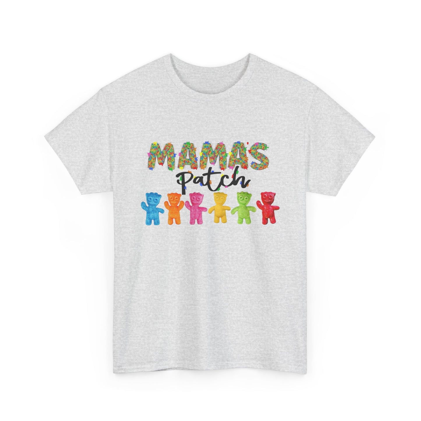 Mamas Patch Candy Cute Graphic T Shirt NEW Unisex Heavy Cotton Tee