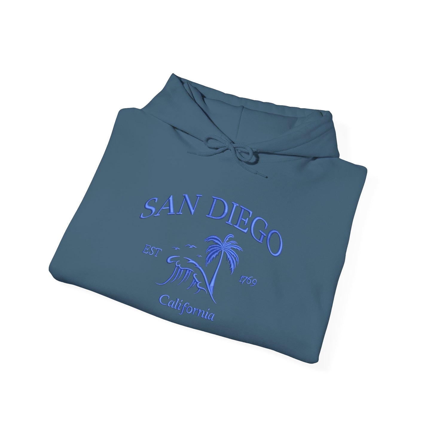 San Diego California Graphic Hoodie Heavy Blend Sweatshirt NEW