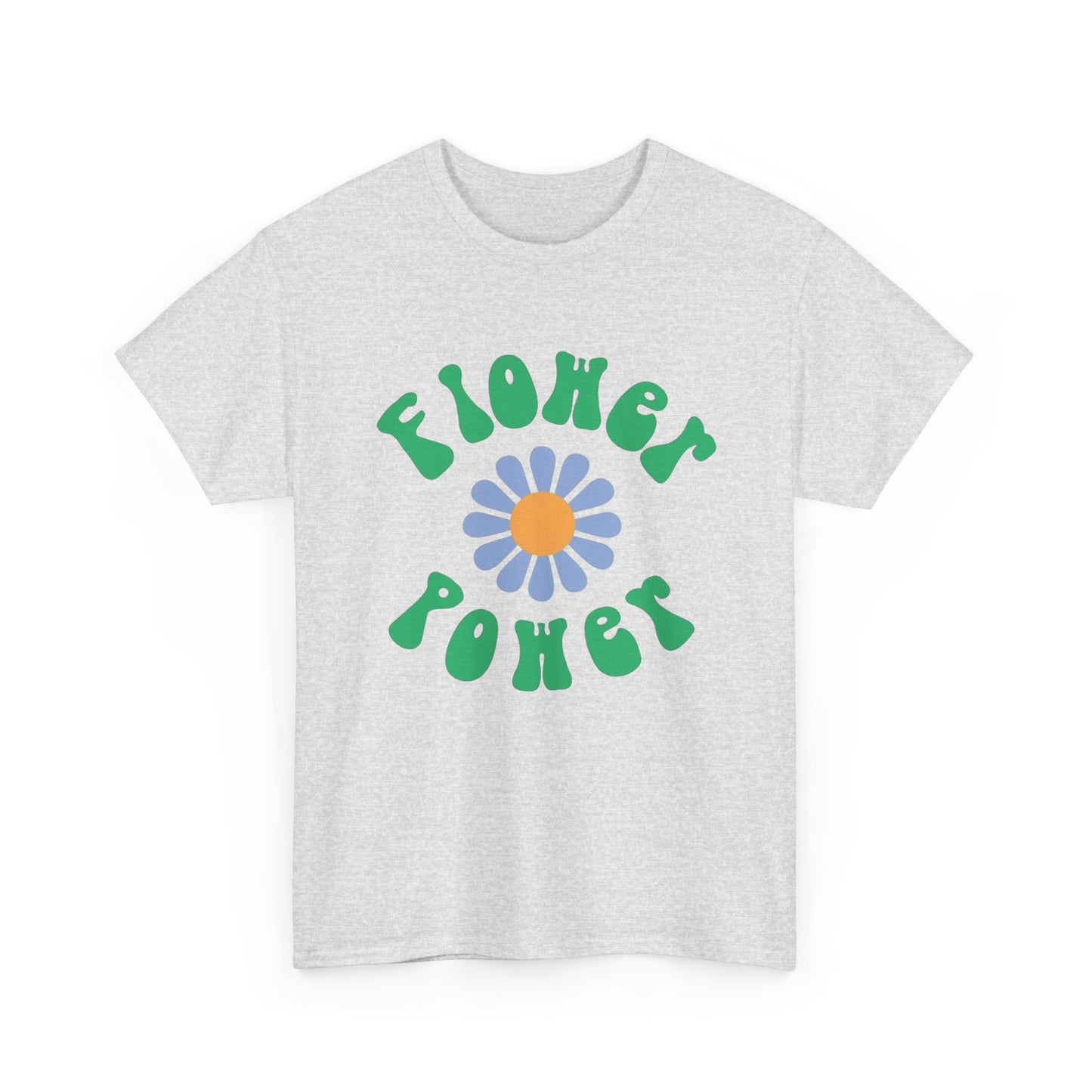 Flower Power Graphic T Shirt NEW Adult Cotton
