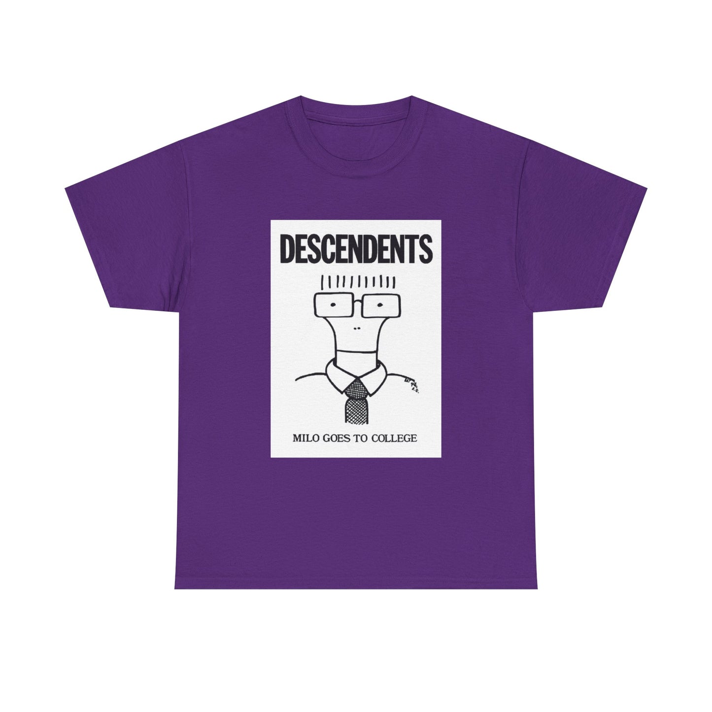 The descendants T-shirt vintage Milo punk rock graphic Unisex Heavy Cotton Tee
