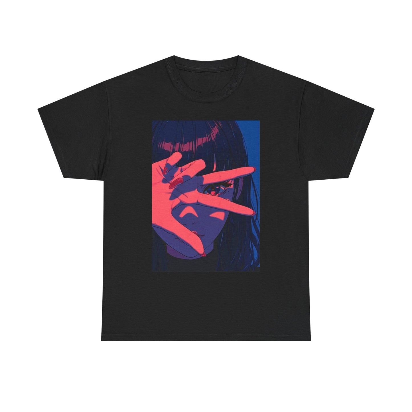 Anime Graphic T Shirt Retro Gaming Waifu Unisex Heavy Cotton Tee