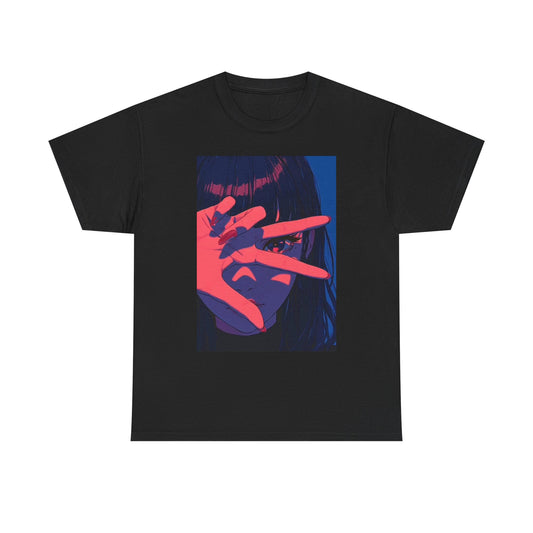 Anime Graphic T Shirt Retro Gaming Waifu Unisex Heavy Cotton Tee