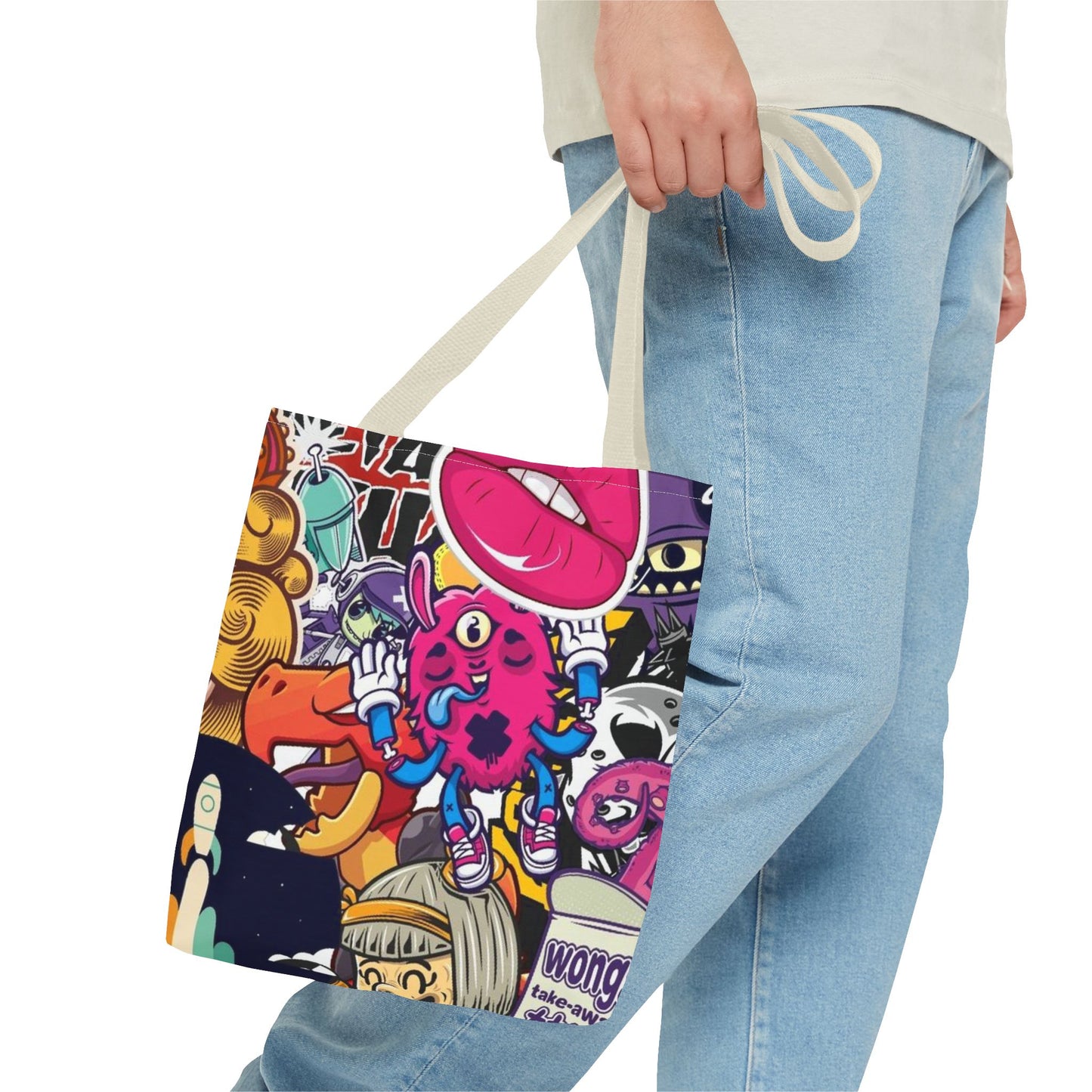 Sticker Bomb All Over Print BRAND NEW Purse, Pocketbook,Travel Tote Bag