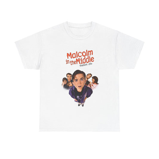 Malcom In The Middle Shirt Poster Retro Unisex Heavy Cotton Tee