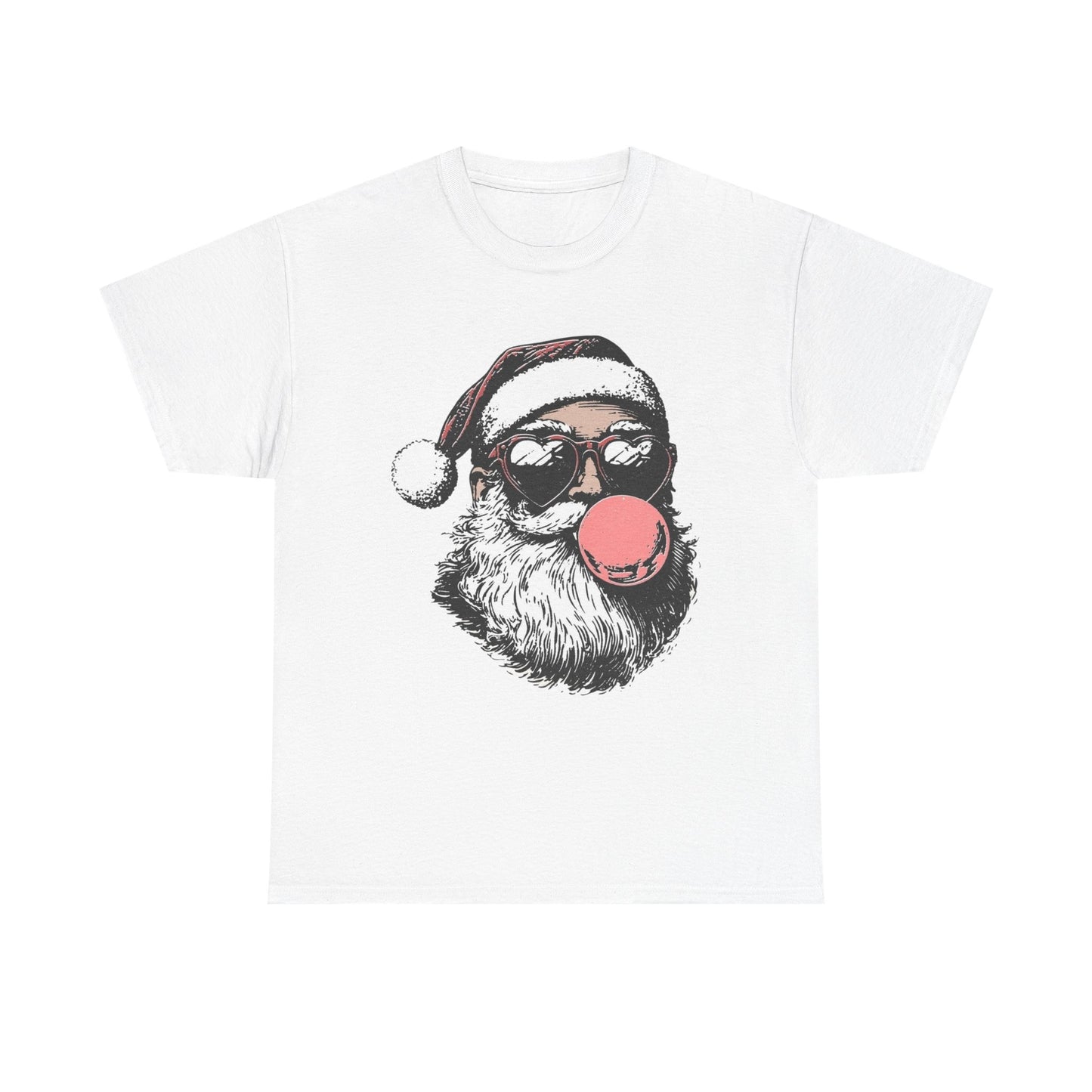 Santa Clause Graphic T Shirt NEW Unisex Heavy Cotton Tee