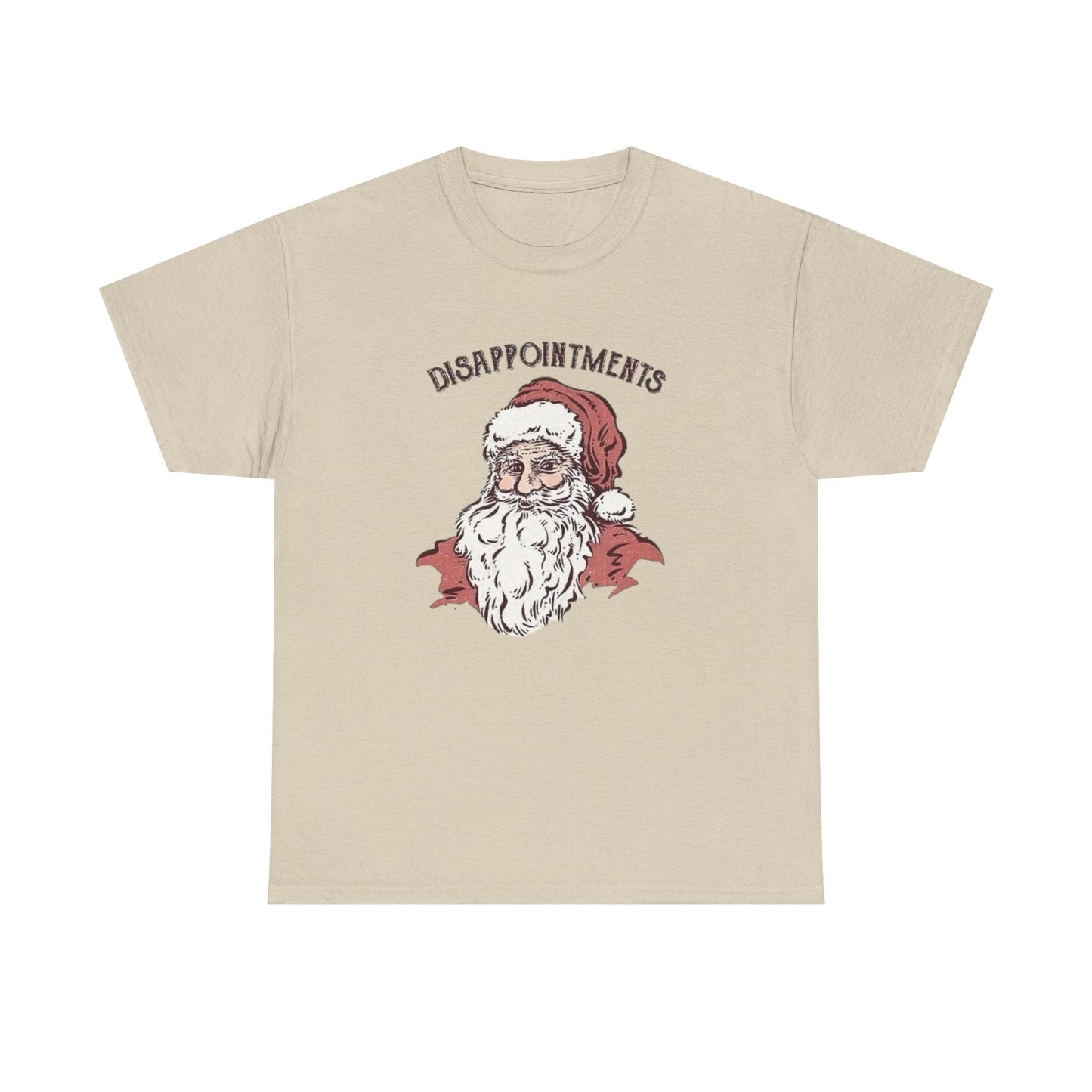 Funny Santa Disappointment Jokes Graphic T Shirt Unisex NEW Heavy Cotton Tee
