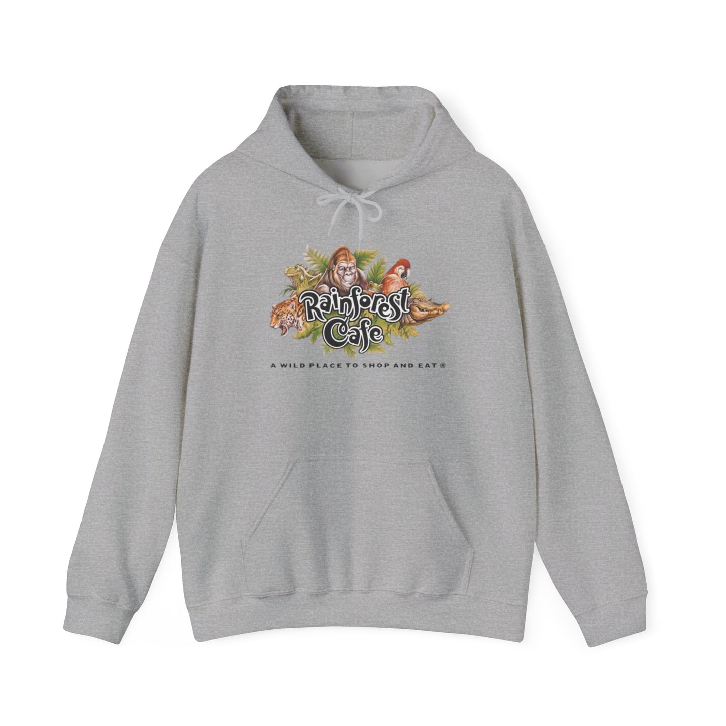 Rainforest Cafe Retro Hoodie Unisex Heavy Blend™ Hooded Sweatshirt