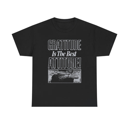 Gratitude Is The Best Attitude Graphic T Shirt Unisex Gift New AMERICAN