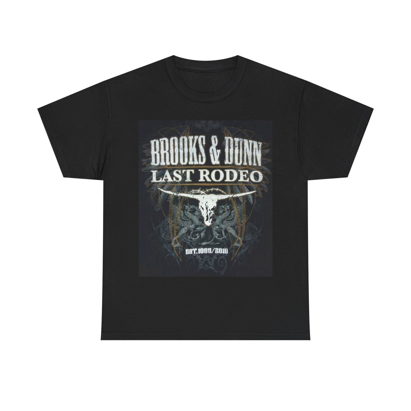 Brooks And Dunn Tshirt Vintage country retro Heavy Cotton Tee Country Fest