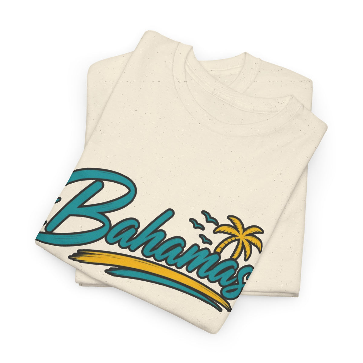 Bahamas Palm Tree Graphic T-Shirt Men's Graphic Tee
