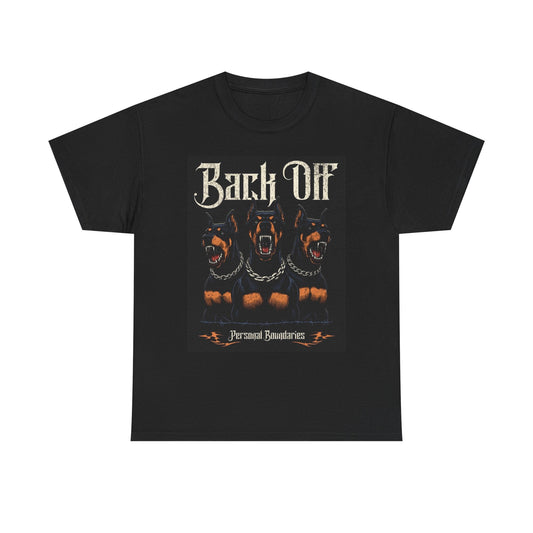 Backoff Graphic T Shirt Street Wear Apparel Unisex Heavy Cotton Tee