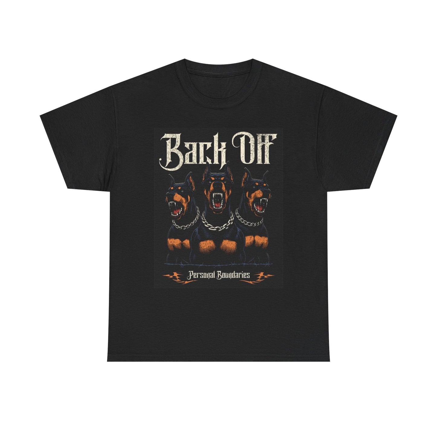 Backoff Graphic T Shirt Street Wear Apparel Unisex Heavy Cotton Tee