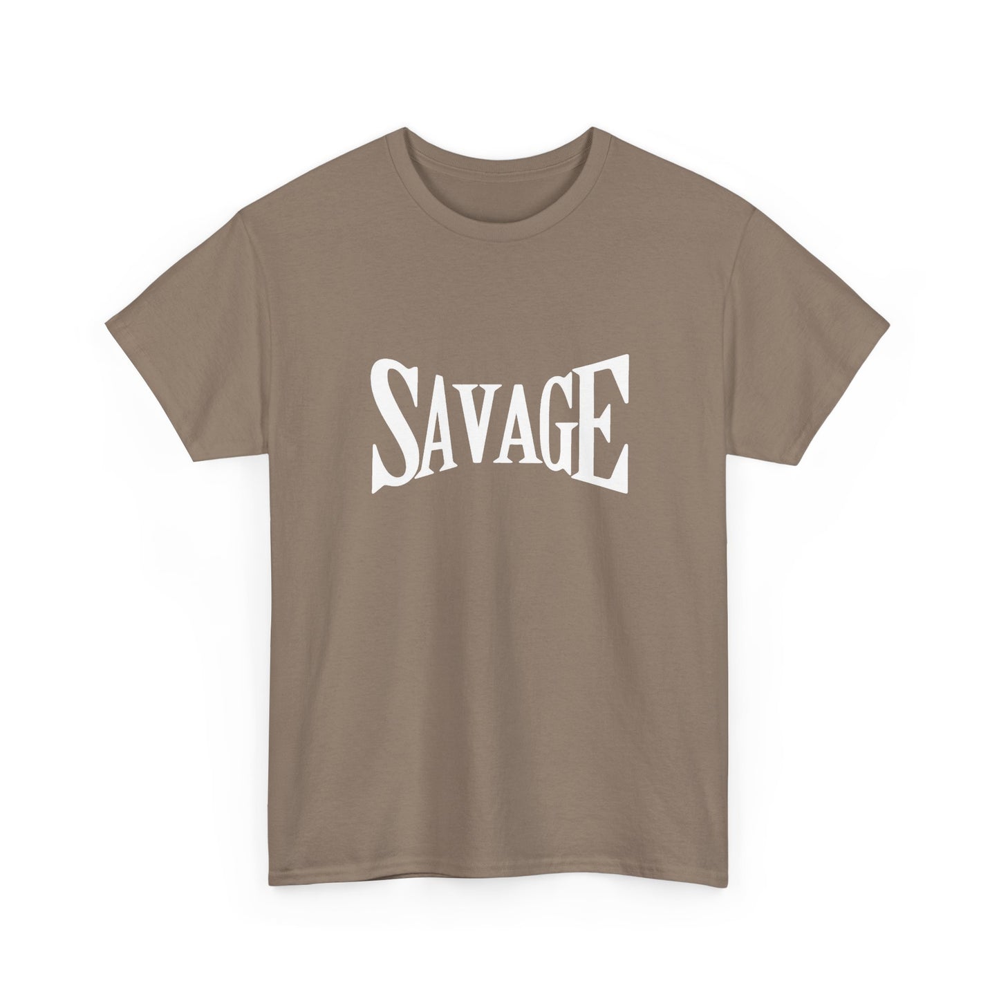 Savage Graphic T Shirt NEW Vintage Unisex Heavy Cotton Tee