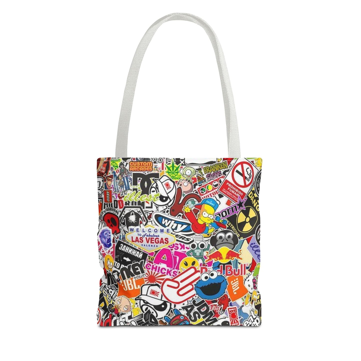 Skate Stickers All Over Print BRAND NEW Purse, Pocketbook,Travel Tote Bag