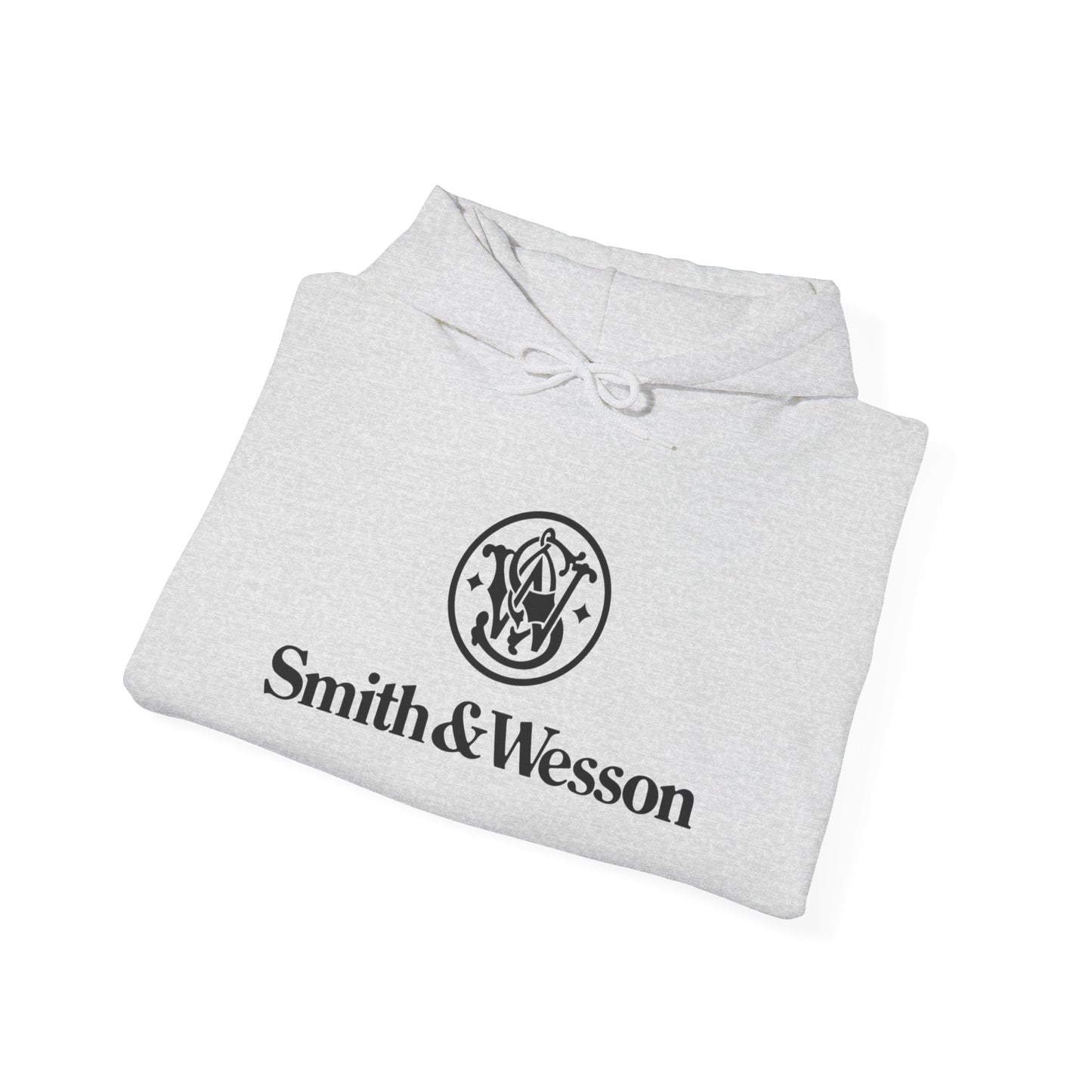 Smith And Wesson Graphic Hoodie Unisex Heavy Blend™ Hooded Sweatshirt