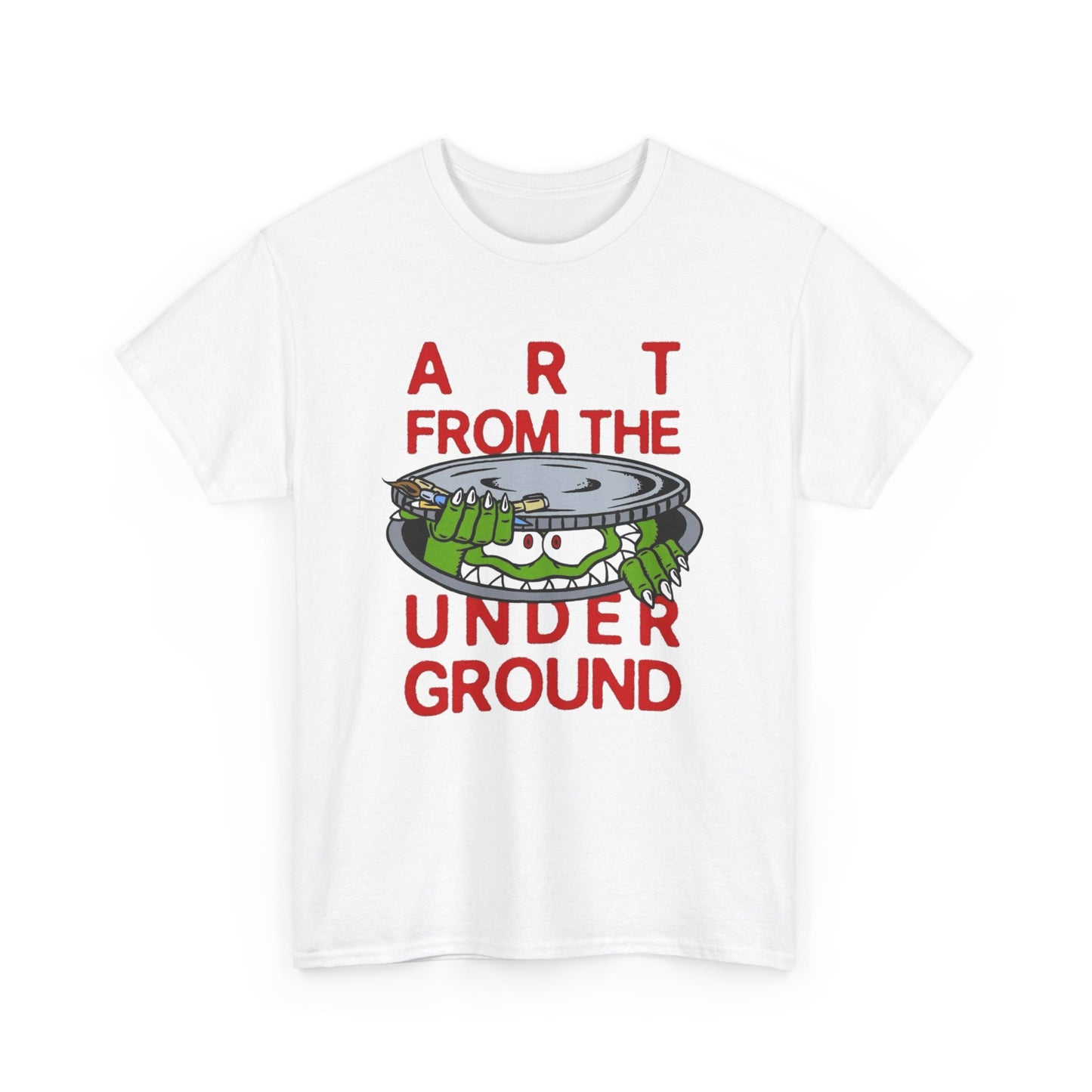 Art From The Underground Vintage Graphic T-Shirt Unisex Heavy Cotton Tee
