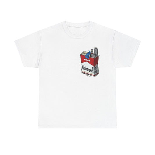 Motorsport Cigarettes Vintage T Shirt Unisex Heavy Cotton Tee