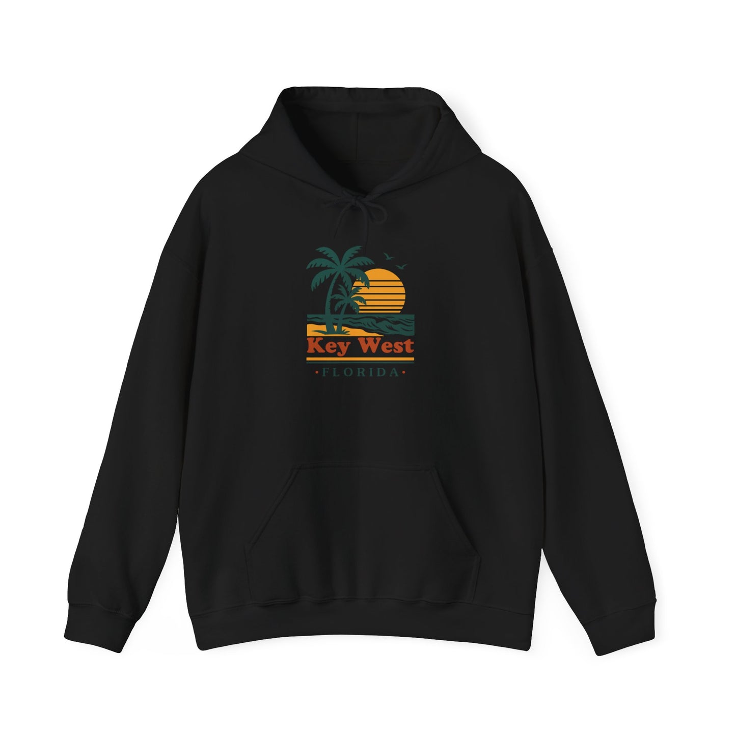 Key West Florida Graphic Hoodie Heavy Blend Sweatshirt NEW