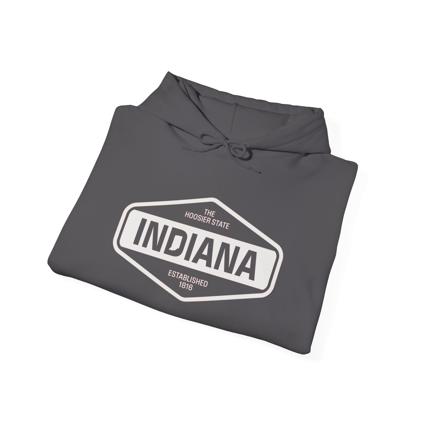 Indiana The Hoosier State Hoodie NEW ADULT Unisex Hooded Sweatshirt