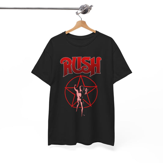 Rush Vintage Graphic T Shirt NEW ADULT Heavy Cotton Tee