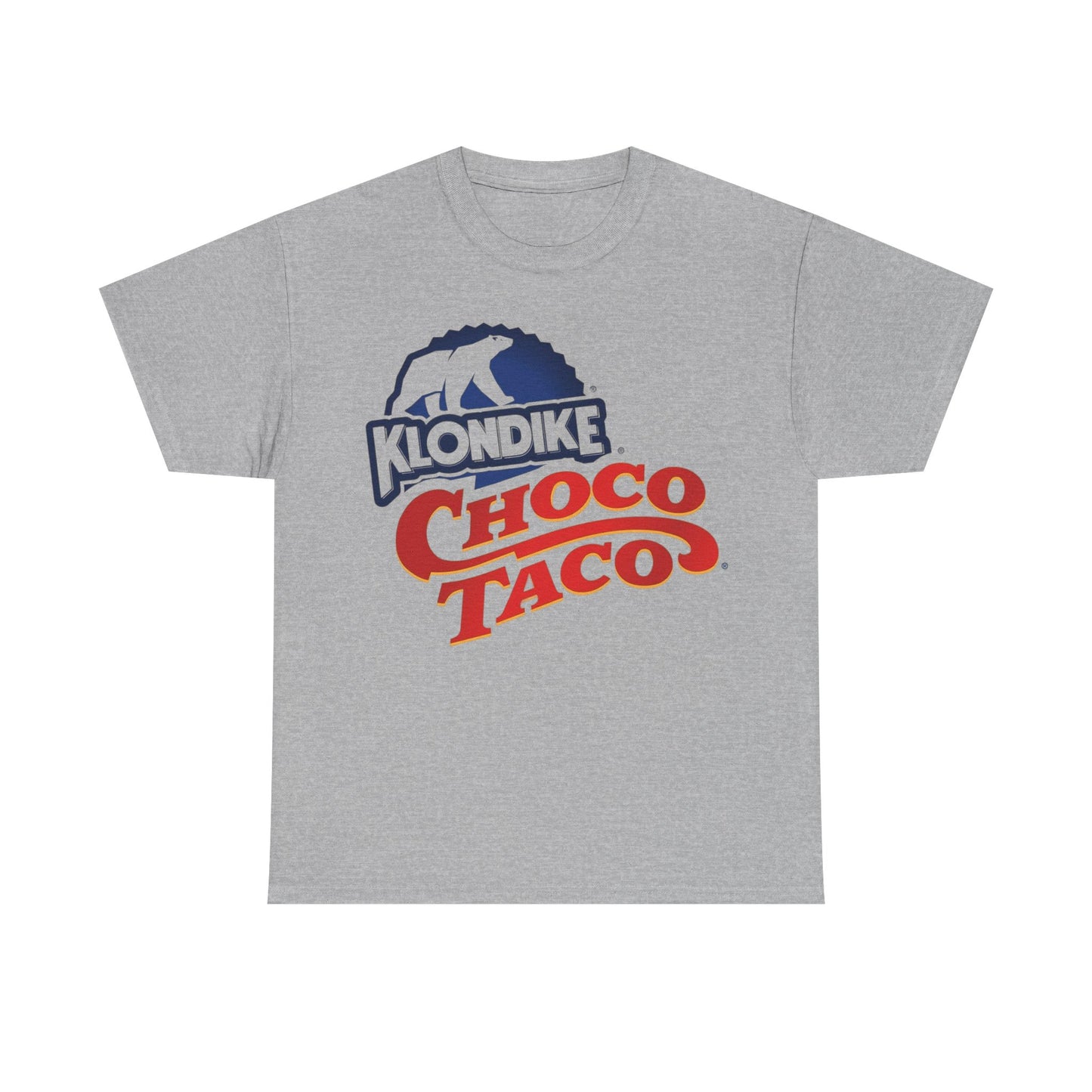 Choco Taco Shirt Klondike Ice Cream Retro Vintage Logo Unisex Heavy Cotton Tee