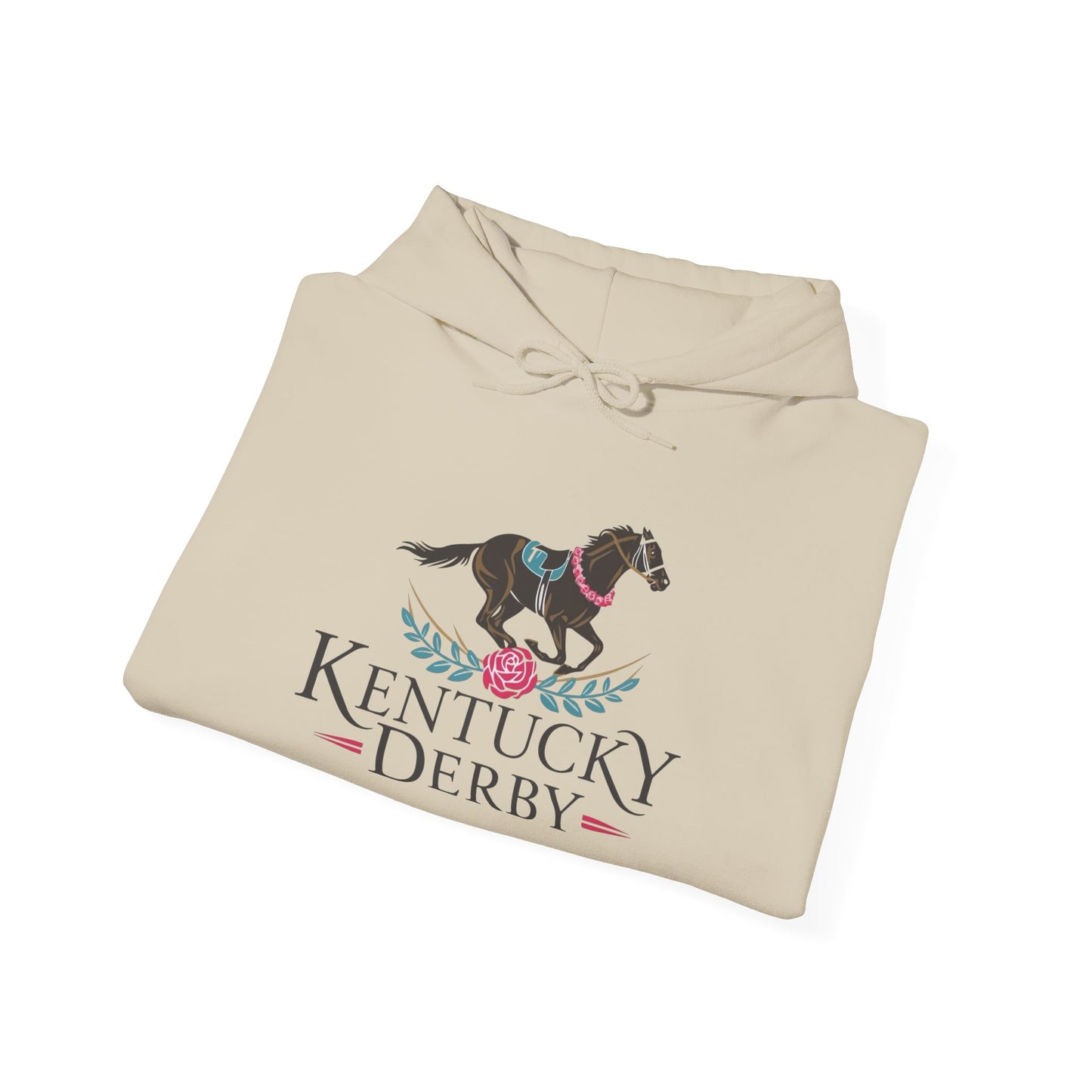 Kentucky Derby Graphic Hoodie Unisex Heavy Blend™ Hooded Sweatshirt