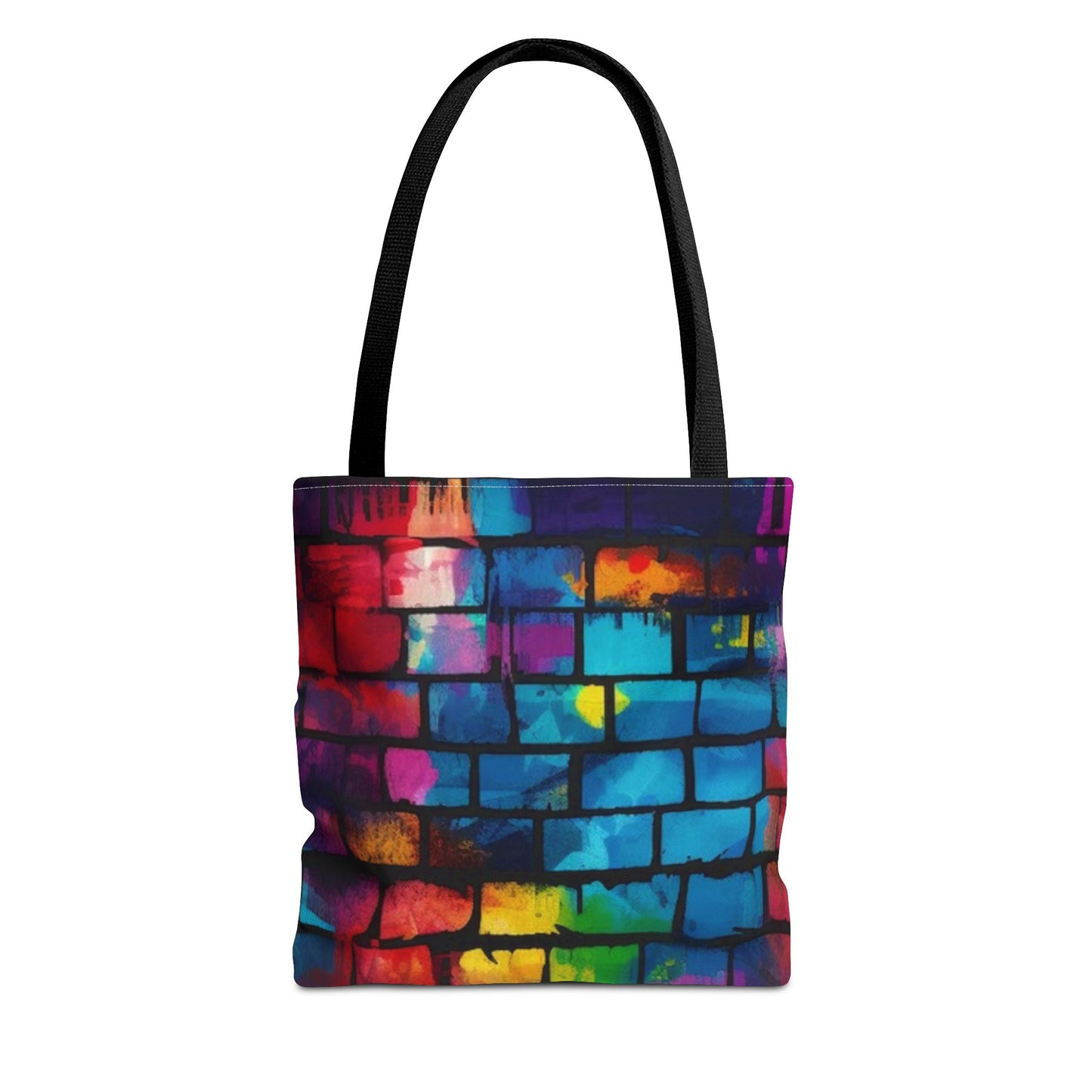 Rainbow Brick BRAND NEW Modern Purse - Pocketbook - Travel Tote Bag (AOP)