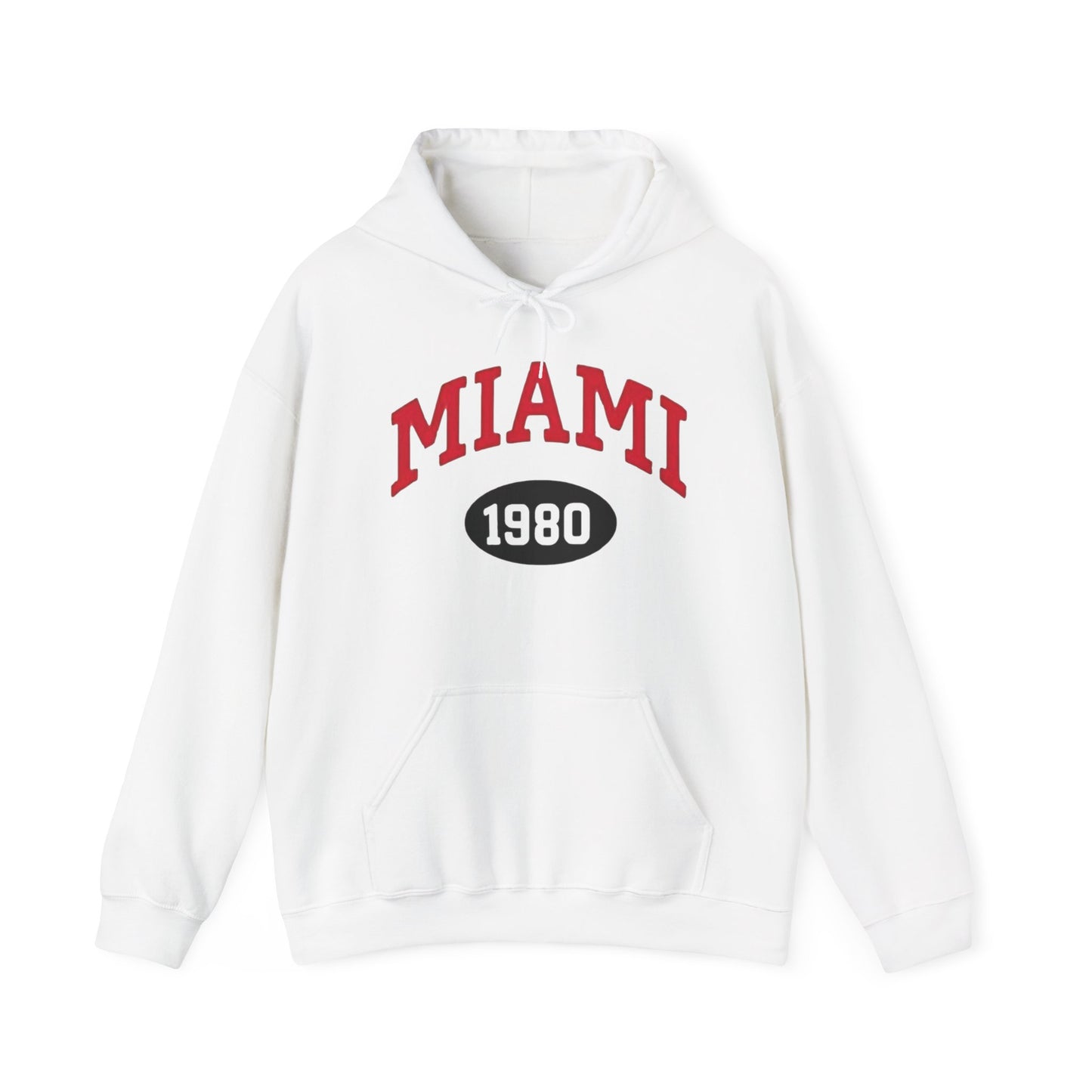 Miami 1980's Retro Graphic Hoodie Heavy Blend™ NEW Sweatshirt