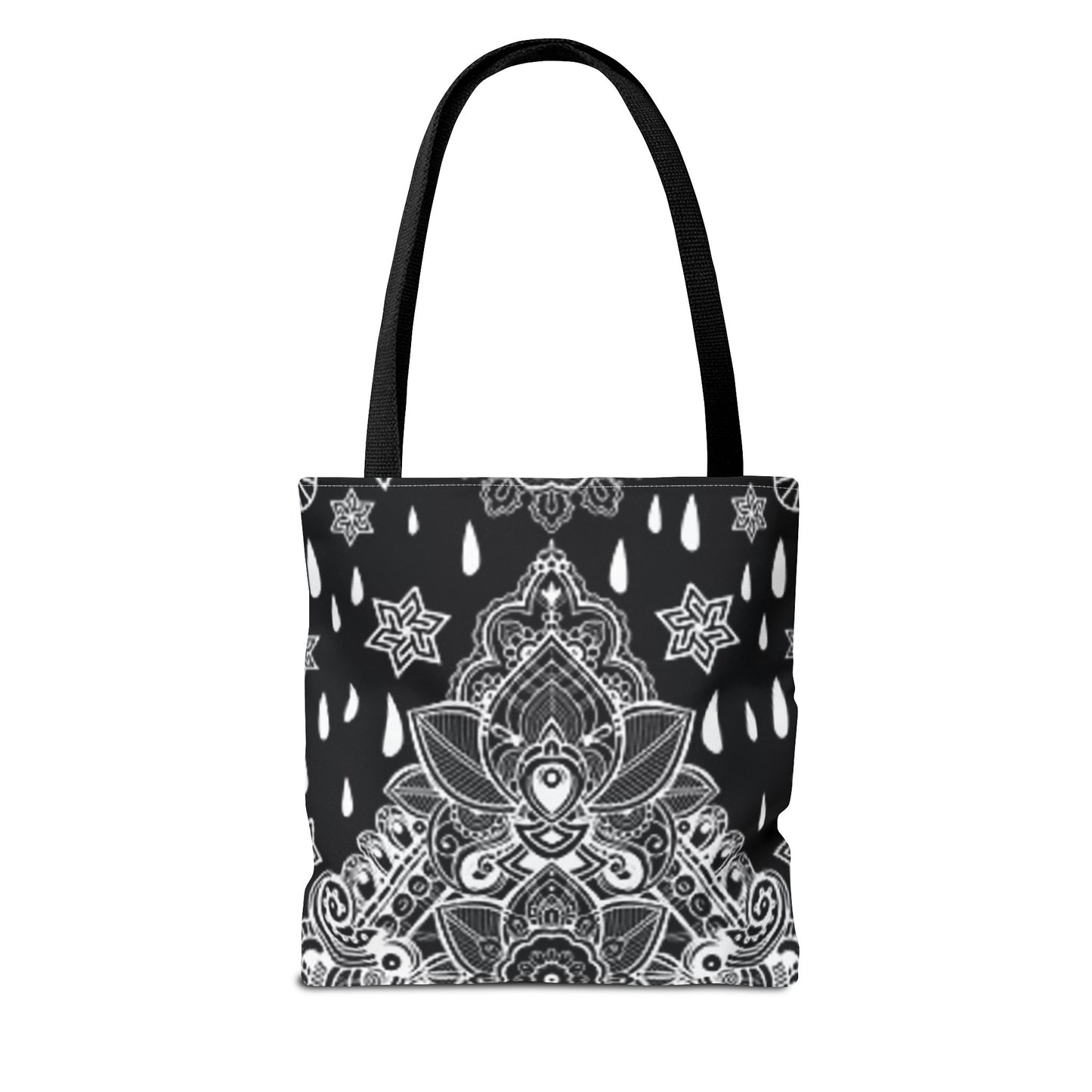 Black And White Paisley Multi Color BRAND NEW MODERN Tote Bag (AOP)