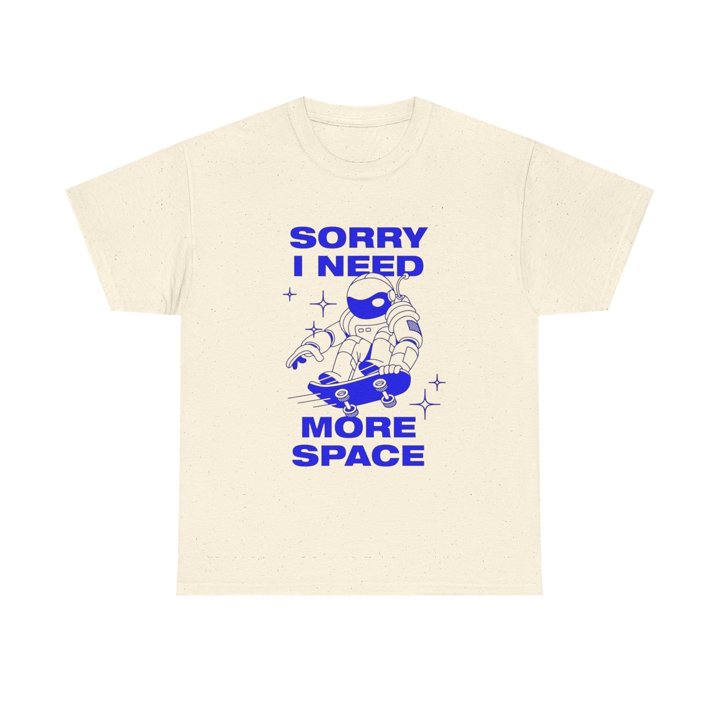 I Need More Space Funny Astronaut T-Shirt Men Women's Heavy Cotton Tee NEW GIFT