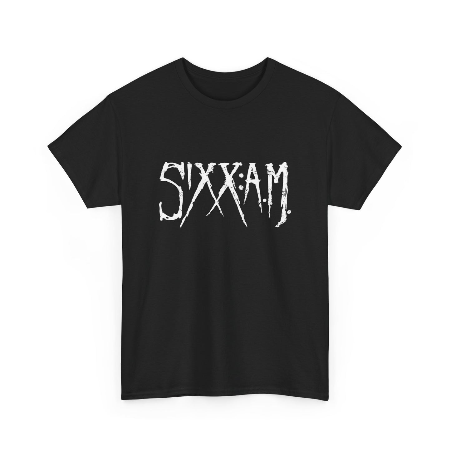 Sixx AM Merch Rock Graphic T Shirt Unisex Heavy Cotton Tee