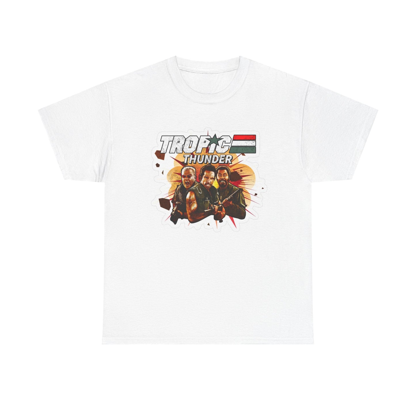 Tropic Thunder Comedy Graphic T Shirt Brand New Cotton Tee