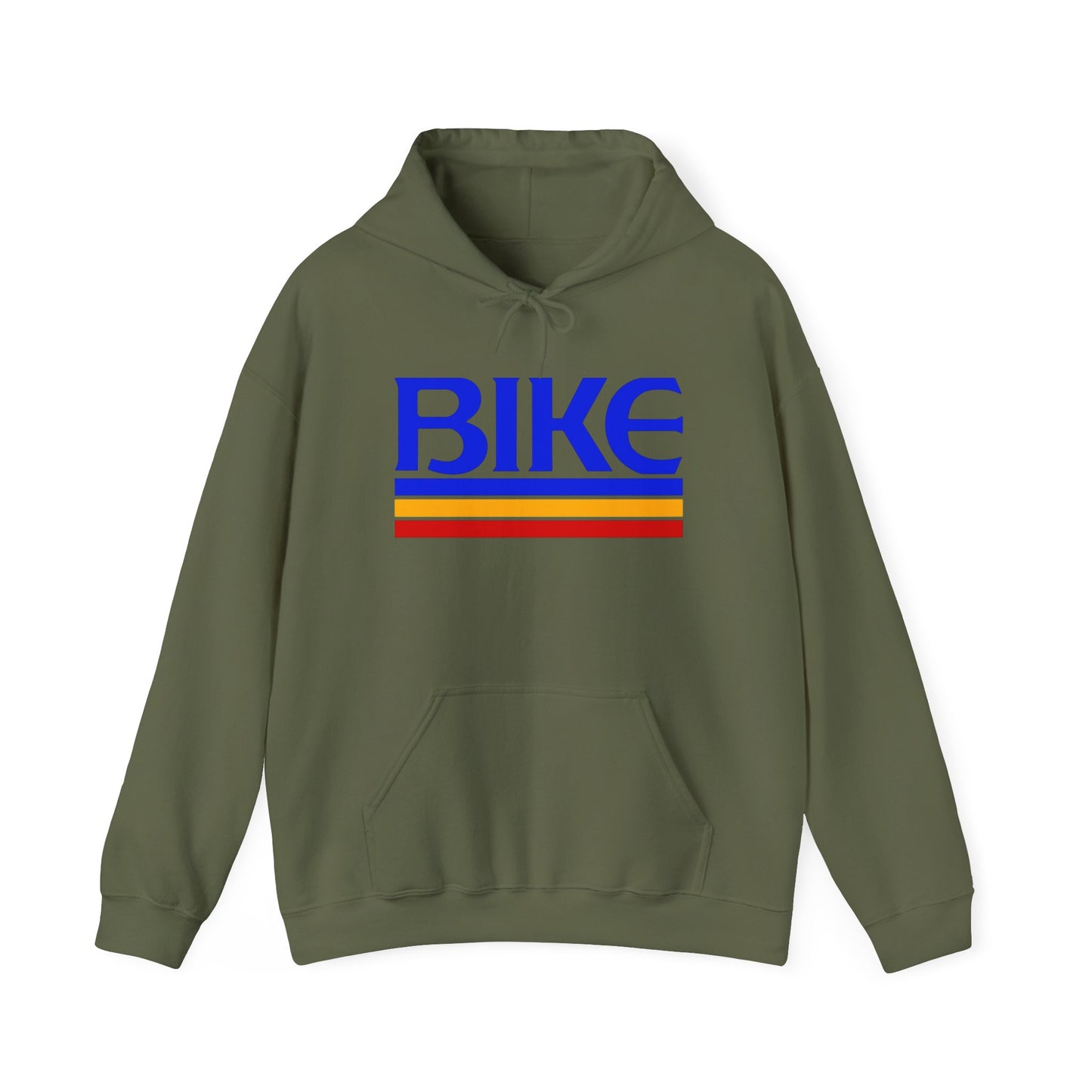 Bike Retro 90s Graphic Hoodie Unisex Heavy Blend™ Hooded Sweatshirt