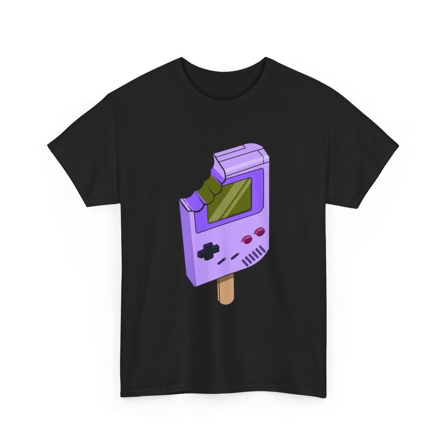 Gameboy Ice Cream Bar Vintage Graphic T Shirt NEW S-5XL Unisex Heavy Cotton Tee