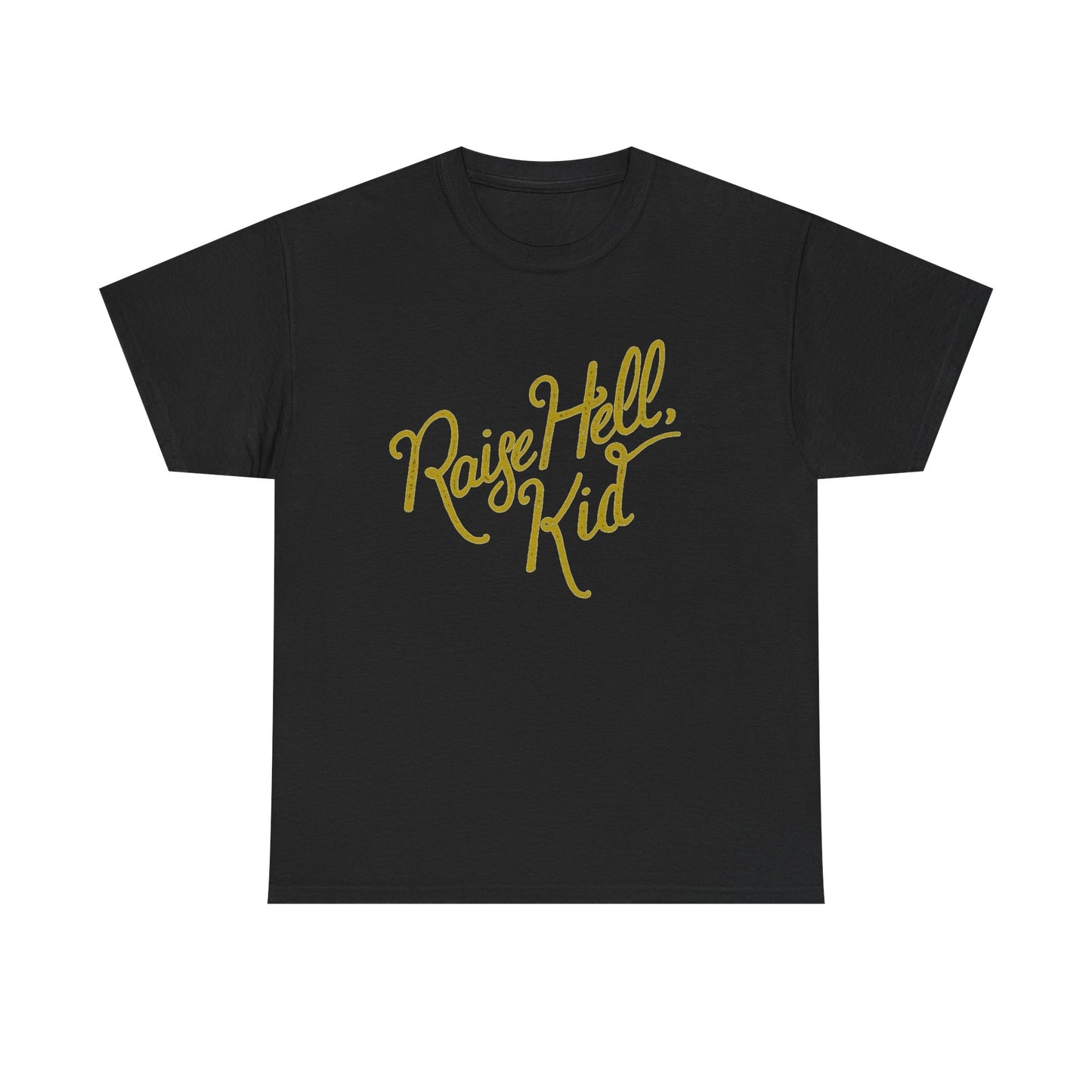 Raise Hell Kid Graphic T Shirt NEW ADULT Unisex Heavy Cotton Tee