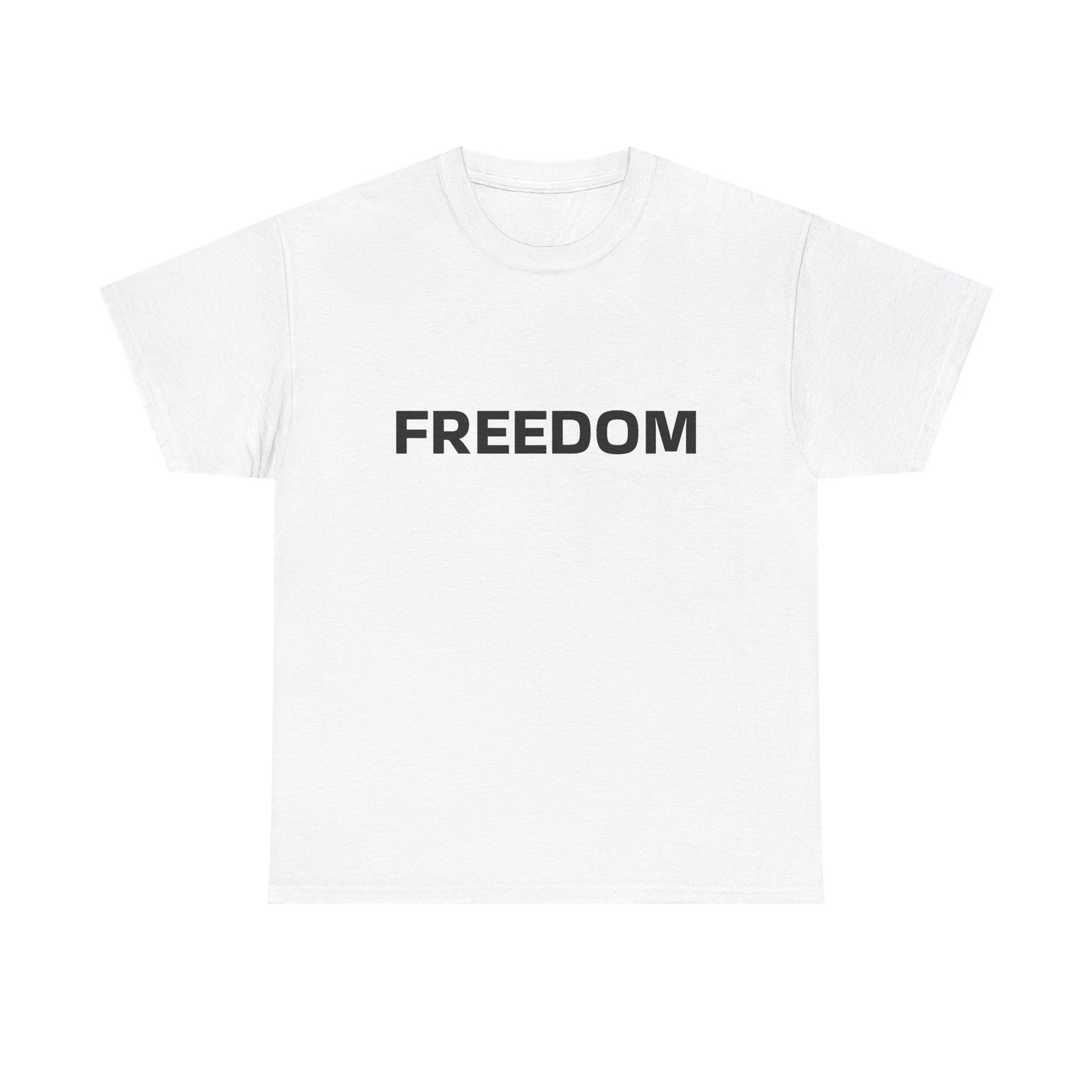 Freedom Charlie Kirk T Shirt USA Unisex Heavy Cotton Tee ALL SIZES
