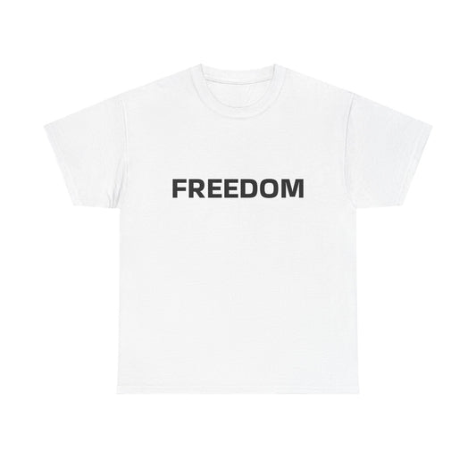 Freedom Charlie Kirk T Shirt USA Unisex Heavy Cotton Tee ALL SIZES