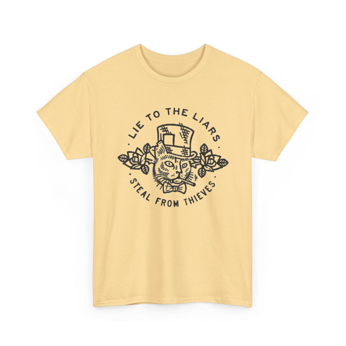 “Lie to the Liar, Steal from the Thieves” Graphic T-Shirt Men's Tee