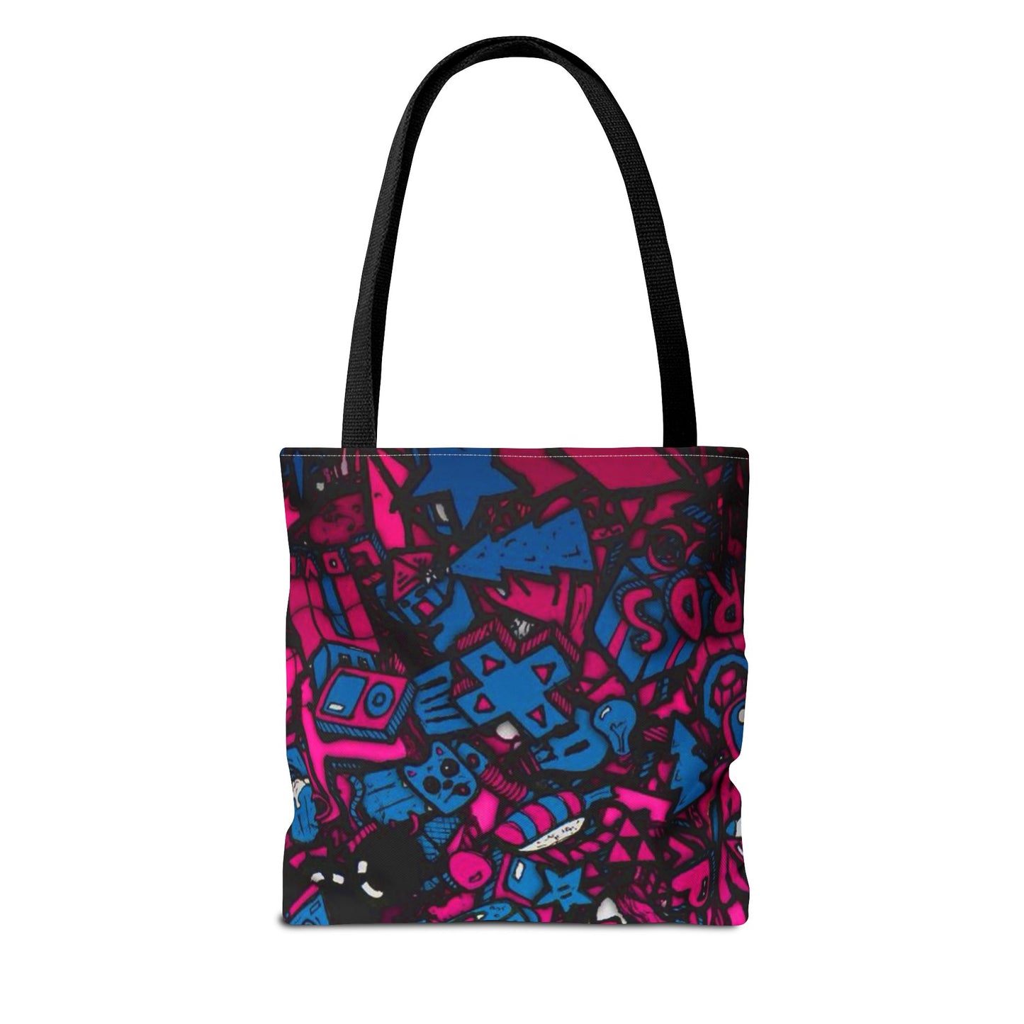 Cartoon Characters All Over Print BRAND NEW Purse, Pocketbook,Travel Tote Bag