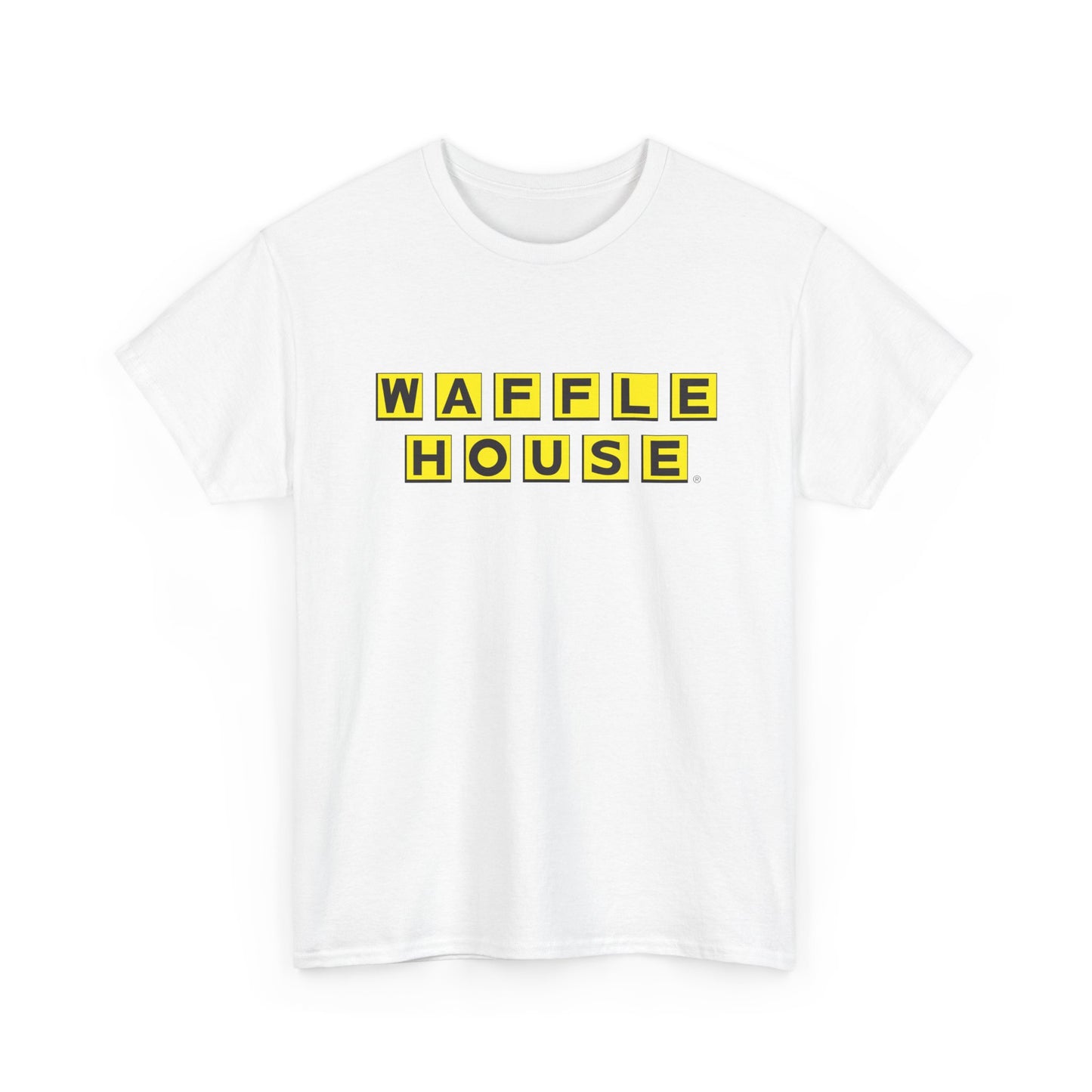 Waffle House Graphic T Shirt Breakfast Cafe Pancakes Retro Unisex Cotton Tee