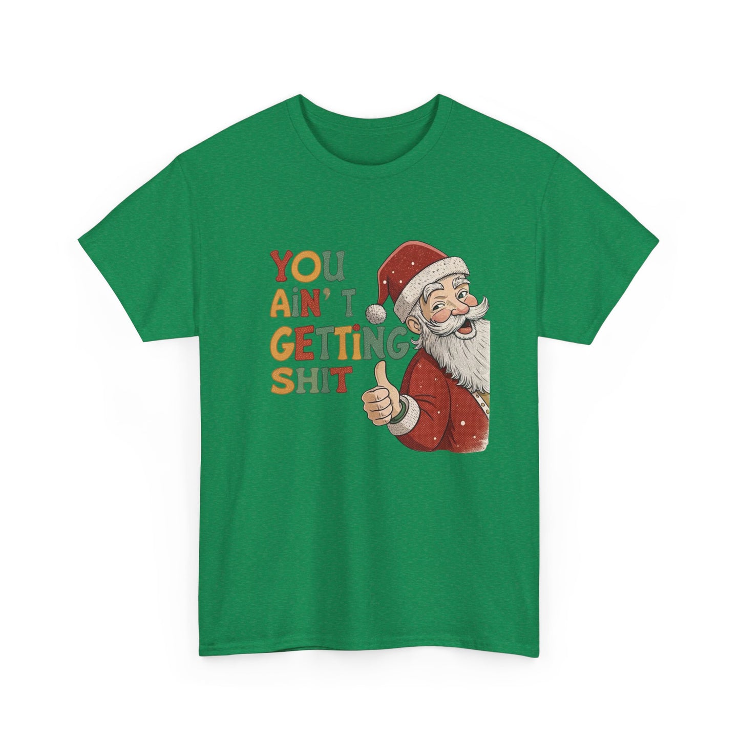 Funny Santa Christmas Graphic T Shirt ADULT NEW