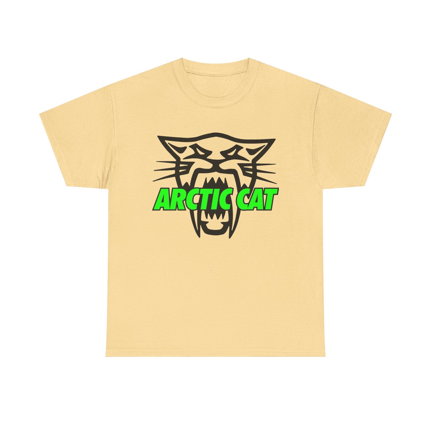 Arctic Cat Retro 90s Graphic T Shirt Unisex Heavy Cotton Tee NEW
