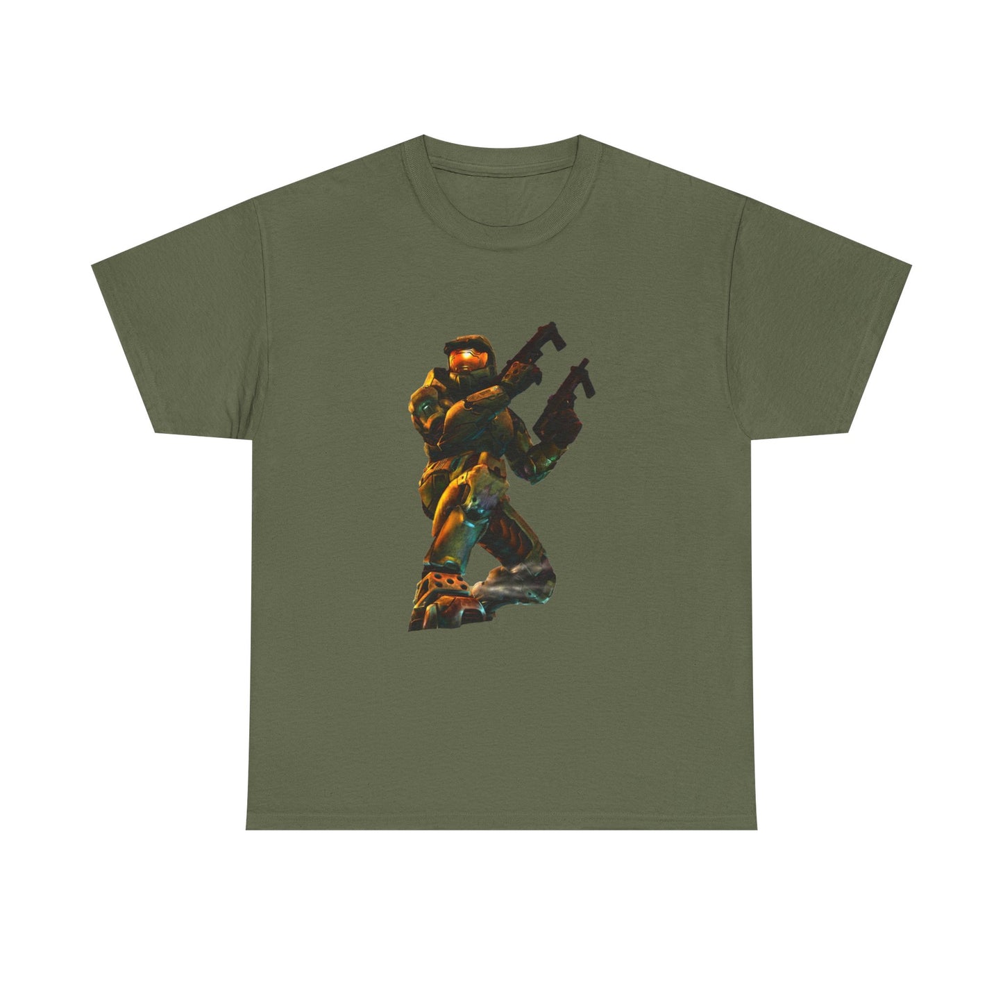 Halo Master chief Tshirt Xbox Retro Gaming Vintage Unisex Heavy Cotton Tee