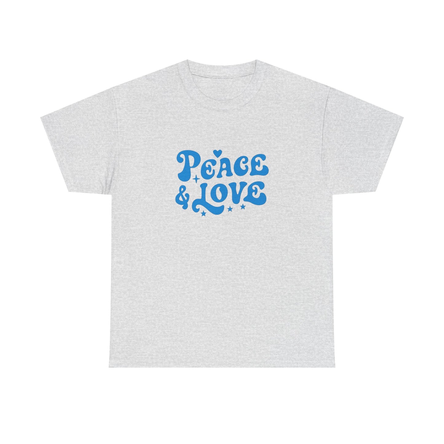 Peace And Love Happiness Graphic T Shirt Adult NEW