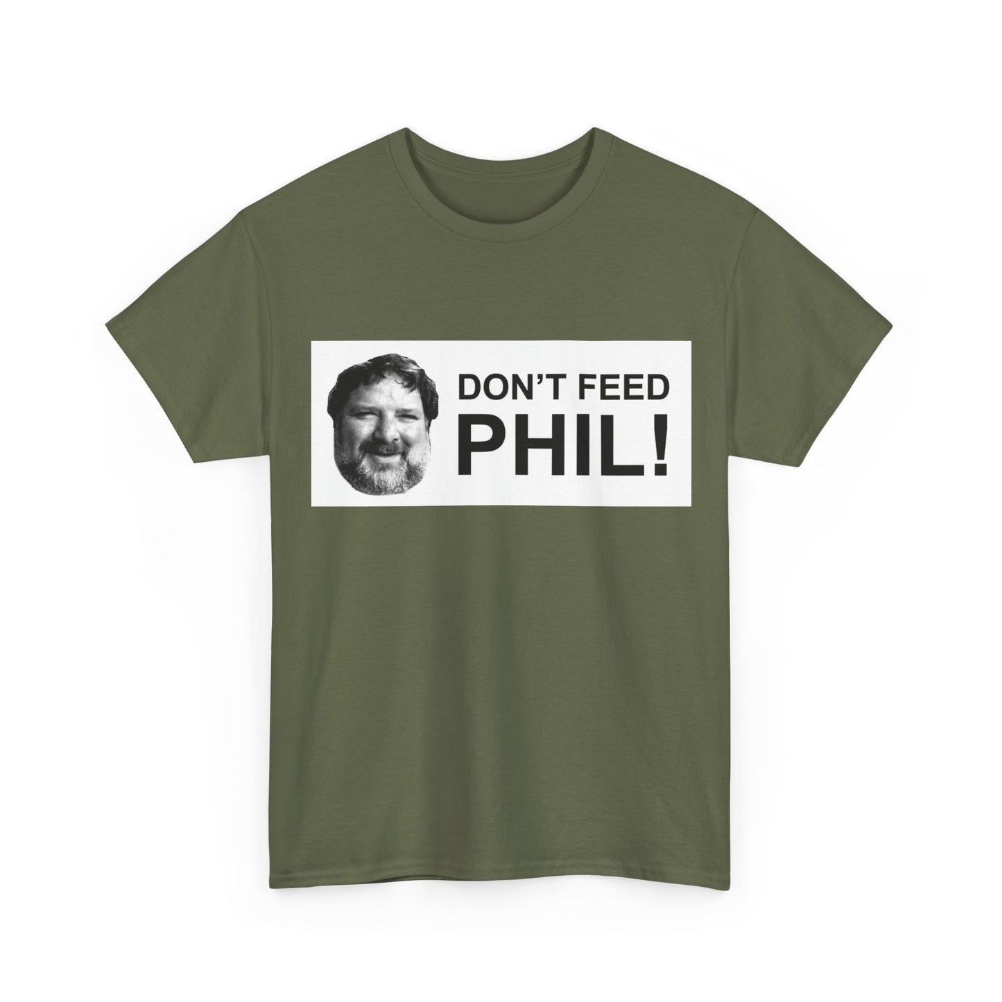 Viva La Bam 90s Don't Feed Phil Graphic T Shirt Unisex Adults NEW