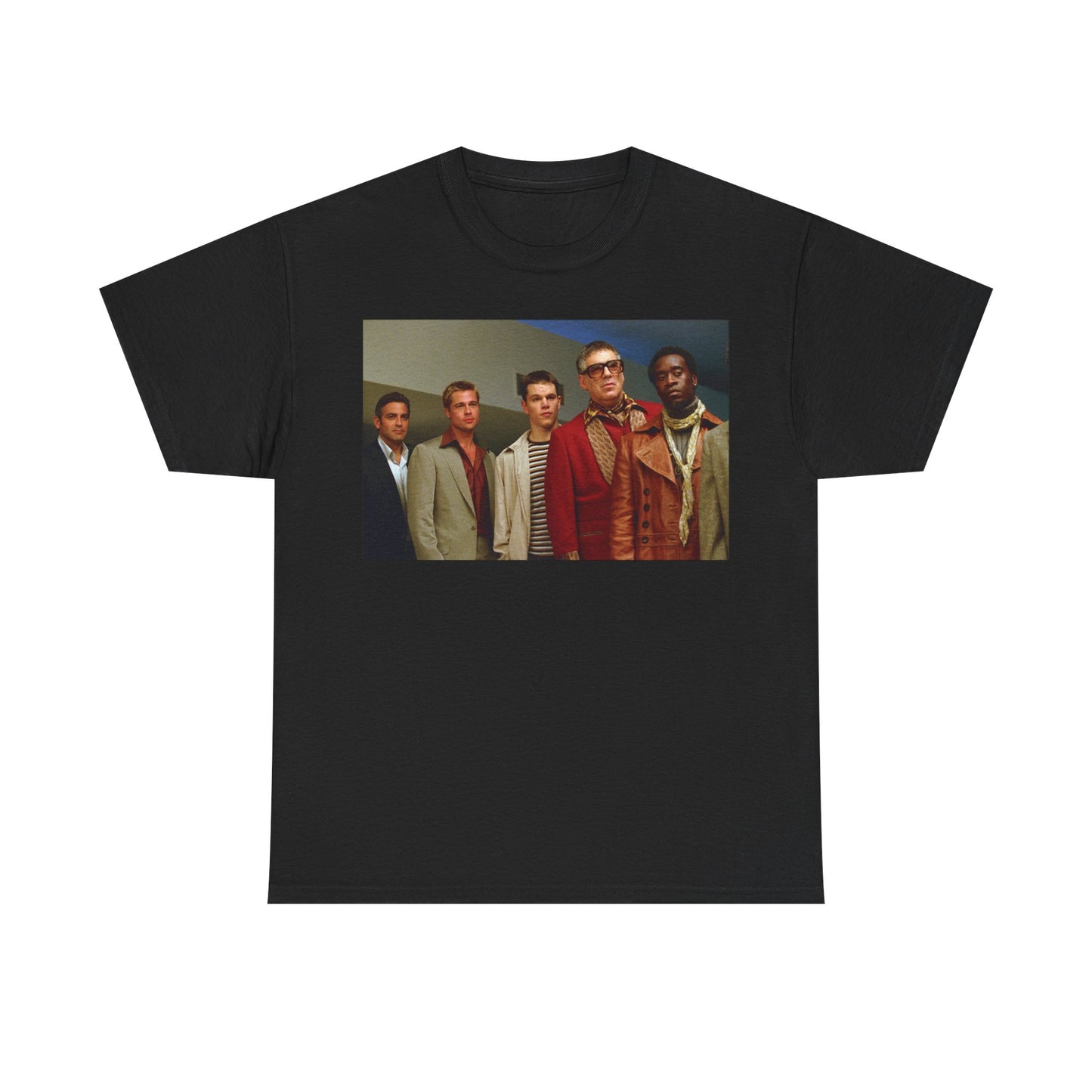 Oceans Eleven Tshirt Las Vegas Casinos Movie Merch Retro Unisex Heavy Cotton Tee