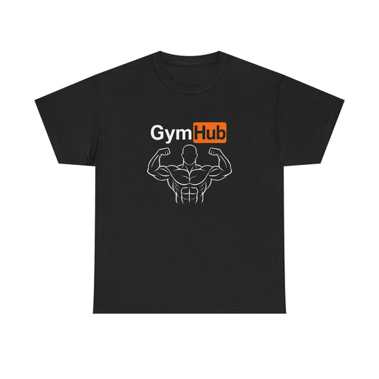 Gym Hub Funny Sex Jokes Graphic T Shirt Heavy Cotton Tee
